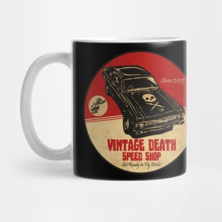 Vintage Death Speed Shop Mug